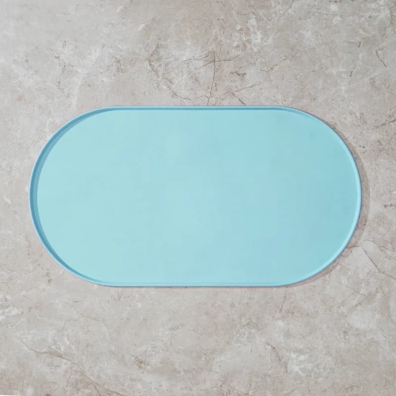 Cat Feeding Mat with Non-Slip Waterproof Design, Pet Food Mat, Compatible with Cat/Dog Bowls, Multipet Households, Dog Owners