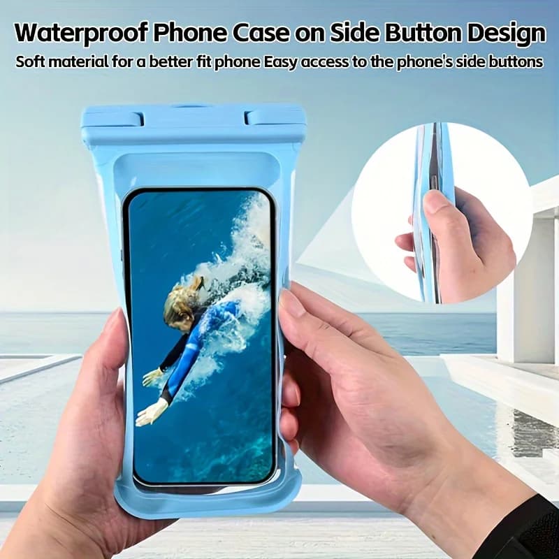 Waterproof Phone Case    Durable Seal Perfect for Surfing  Floating Airbag Your Adventure Companion for Summer Outdoor Sports