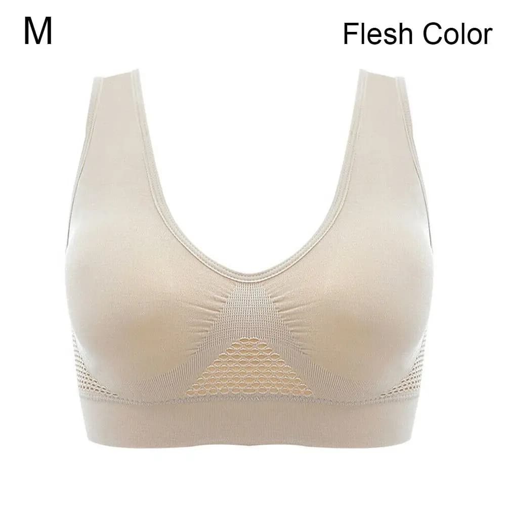 Fitness Gym  Workout With Pad Breathable Yoga Sports Wear Sports Bra Push-Up Vest Shockproof Underwear