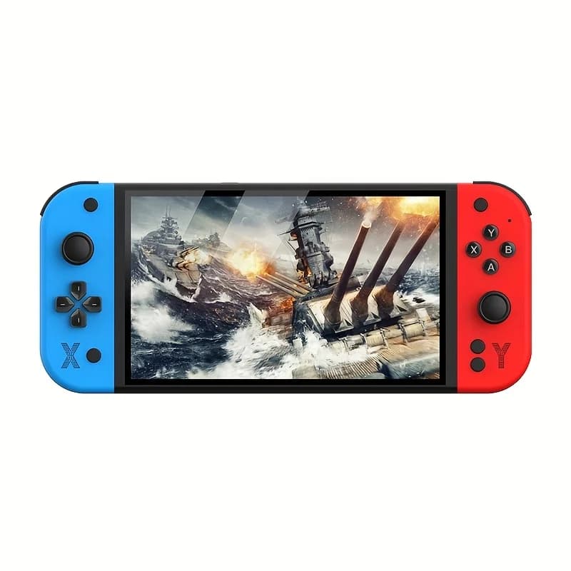 G90 handheld video game console with 7.0-inch IPS high-definition screen. Enjoy a variety of classic games with ergonomic compac