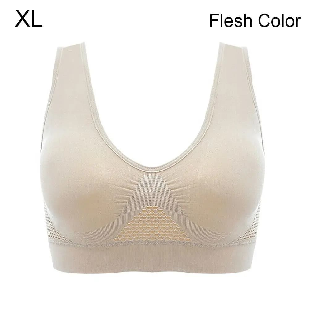 Fitness Gym  Workout With Pad Breathable Yoga Sports Wear Sports Bra Push-Up Vest Shockproof Underwear