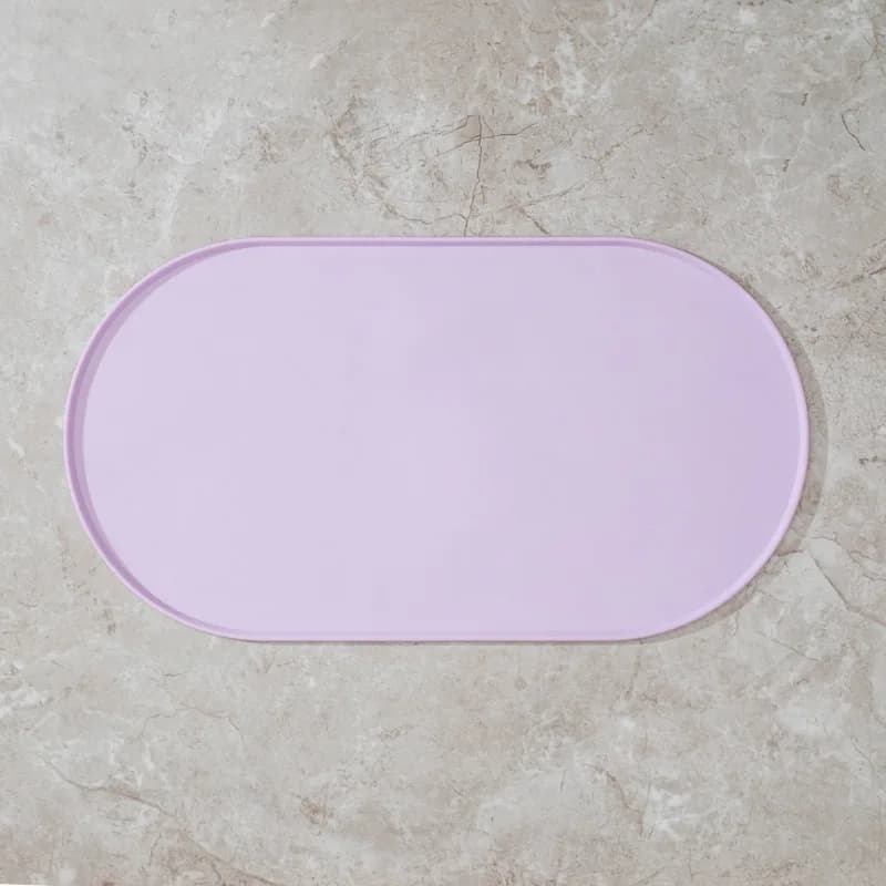 Cat Feeding Mat with Non-Slip Waterproof Design, Pet Food Mat, Compatible with Cat/Dog Bowls, Multipet Households, Dog Owners