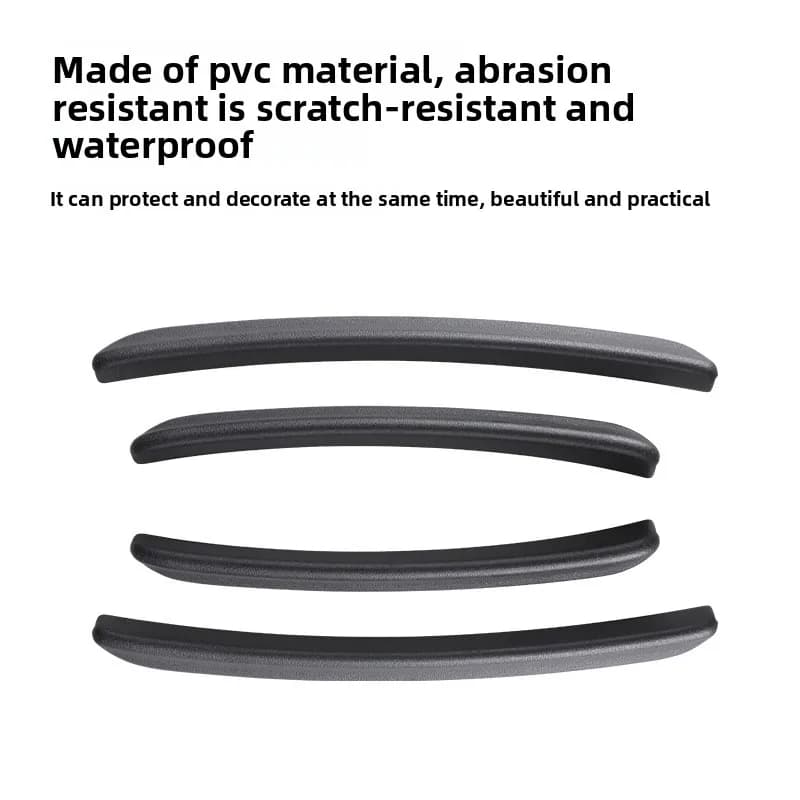 Car Accessories Popular  A Set Sut for Mud Flaps Arch Wheel Eyebrow Lips Strips Sticker Trim for Golf 8 Car Fender Flares