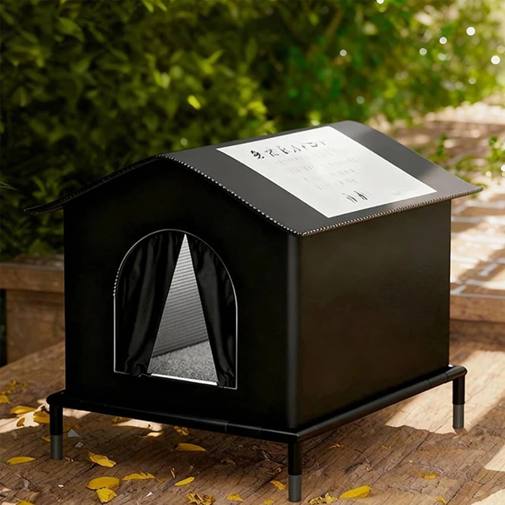 Cat House for Outside or Indoor Coldproof and Insulated Designs for Strays Cats All Season Large Capacity and Warm Waterproof