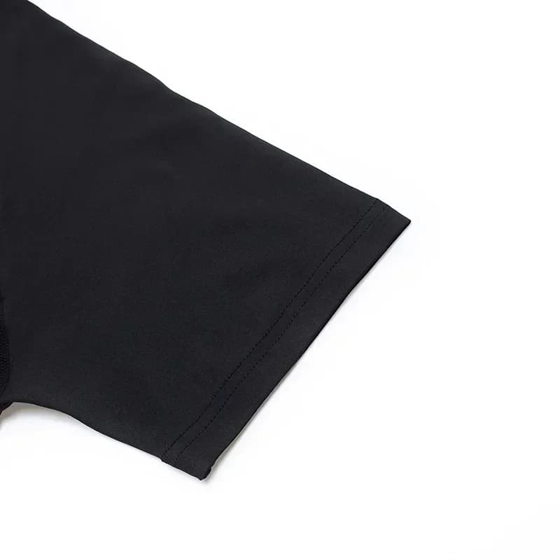 Fitness T-shirts for Men Fitness Gym Compression Moisture-Wicking Gym Breathable Quick Drying Running Sweat Absorbing Tight Fit
