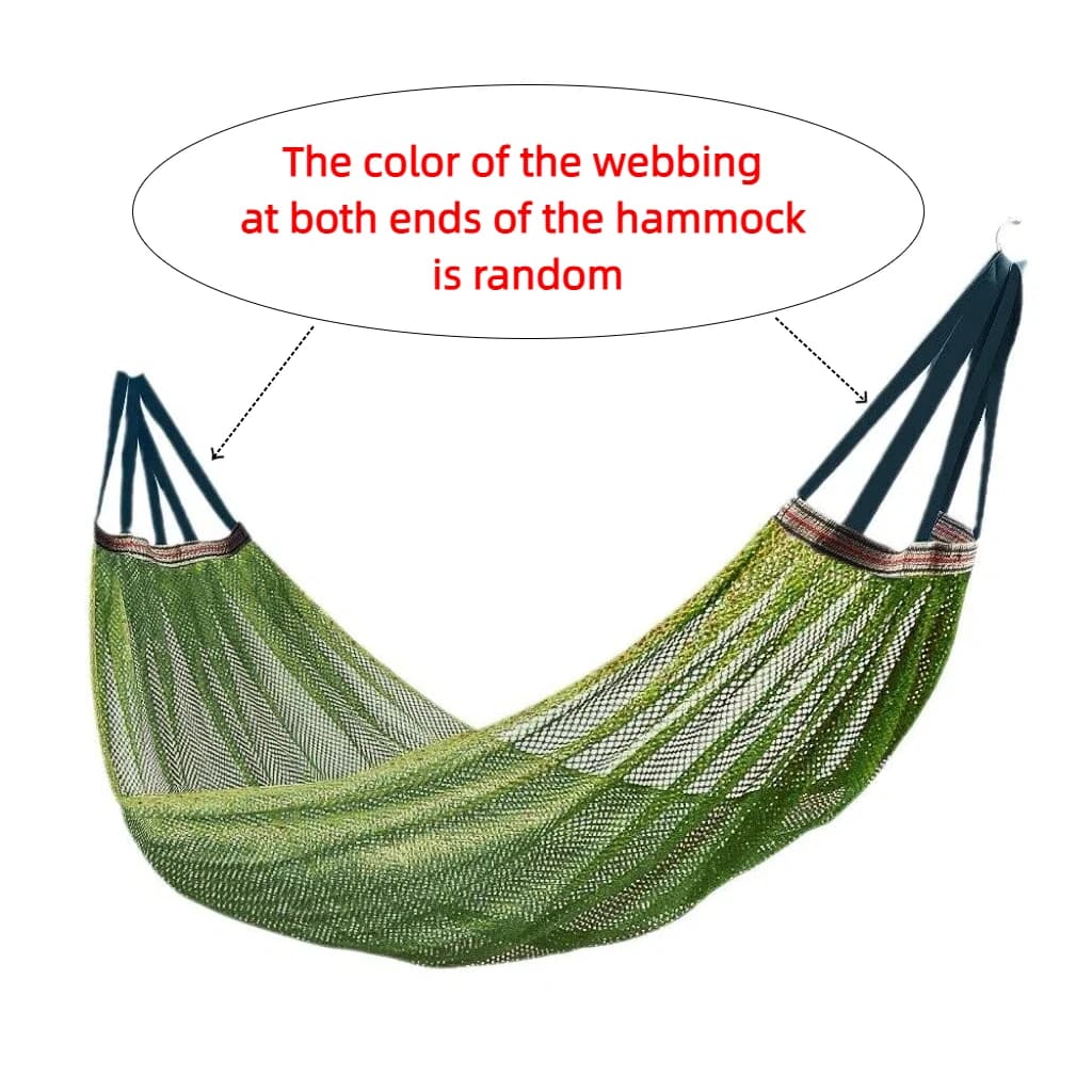Campout Outdoor Hammock, Anti-Fall Camping Travel Item, Outdoor for All Ages Multi-Purpose for the Yard