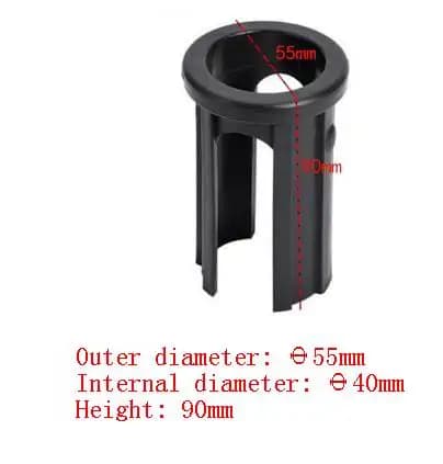 Fitness Equipment Accessories PE Hollow Plastic Sleeve Metal Pipe Sliding Sleeve Isolation Sleeve Hollow Bushing  Liner Bushing