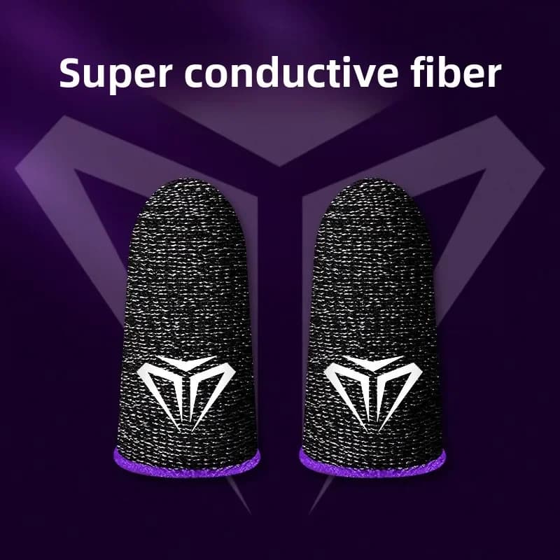Gaming Finger Covers for Touchscreen | Breathable & Sweatproof Anti-Slip Design | Mobile Game Accessories