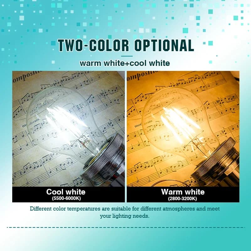 LED Retro Edison Bulb E14 E27 AC 220V 2W 4W 6W 8W Vintage Glass Lamp C35 G45 A60 ST64 G80 G95 G125 Led Filament Light Home Decor