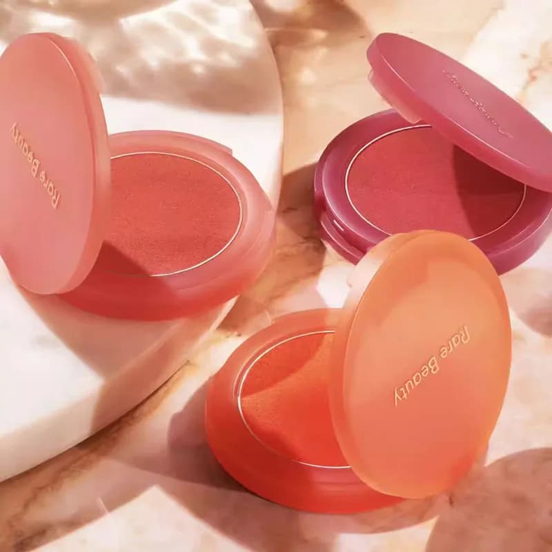 Rare Beauty Liquid Blush Cream Sheer Dewy Finish Lasting Blendable Multi-use Cheek Lip Tint Portable Gentle Makeup Gift for Girl