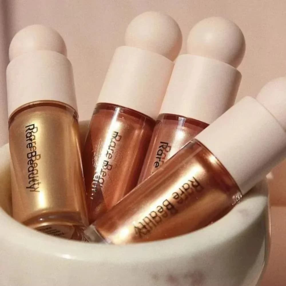 Rare Beauty Soft Pinch Liquid Blush and Lip Stain with Highlighter Dewy Natural Flush Long Lasting Waterproof Daily Face Makeup