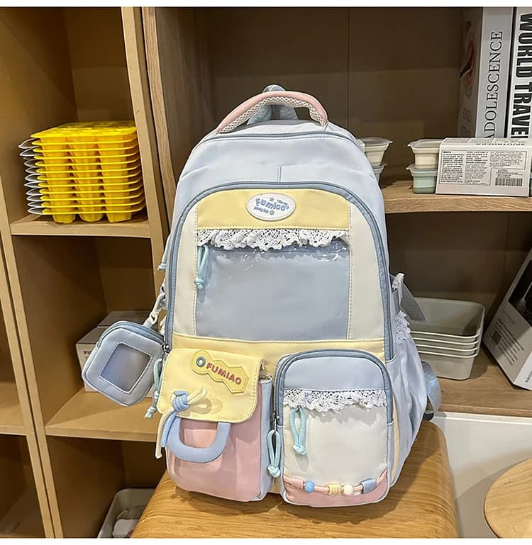 Backpack School Bag Girl Back Pack For Children Kid Child Teenager Female Class Schoolbag Primary Women Bagpack Teen Bookbag Kit