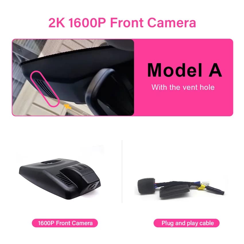 Dash Cam 4K for Toyota RAV4 XA50 XA40 (2017~2025) & Venza & Harrier,Car DVR Camera Recorder,OEM Design,Dashcam for RAV4