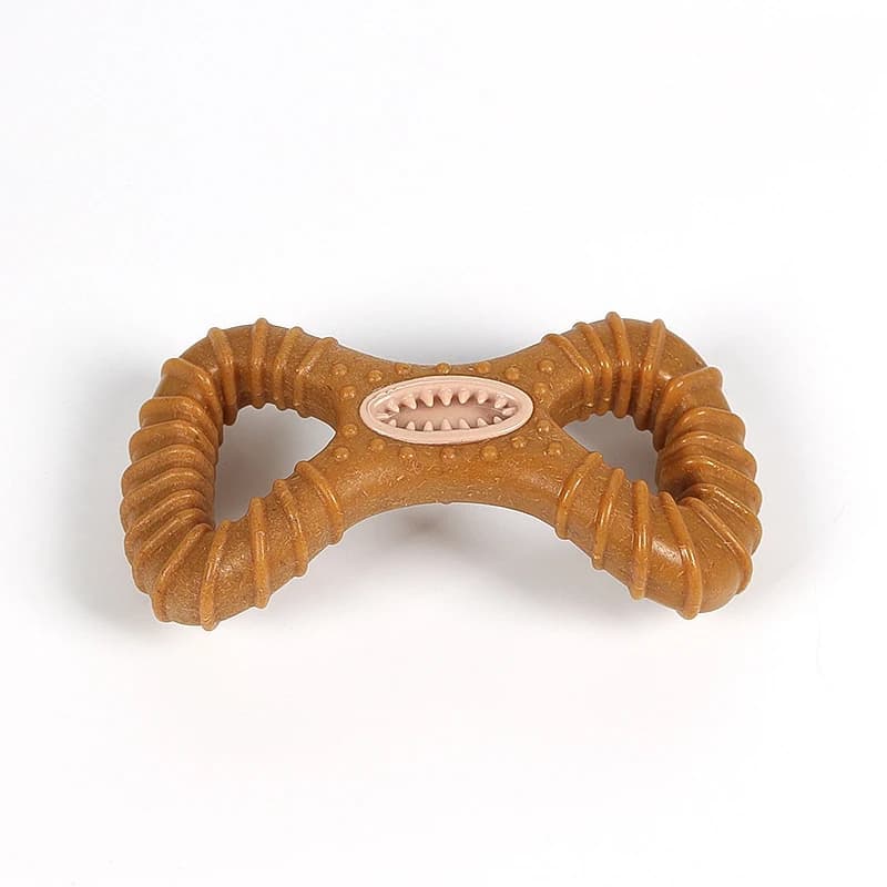 Dog Toy Is Durable and Chew-Resistant, Dispenses Treats, Grinds Teeth, Cleans Teeth, Educational and Interactive Pet Supplies