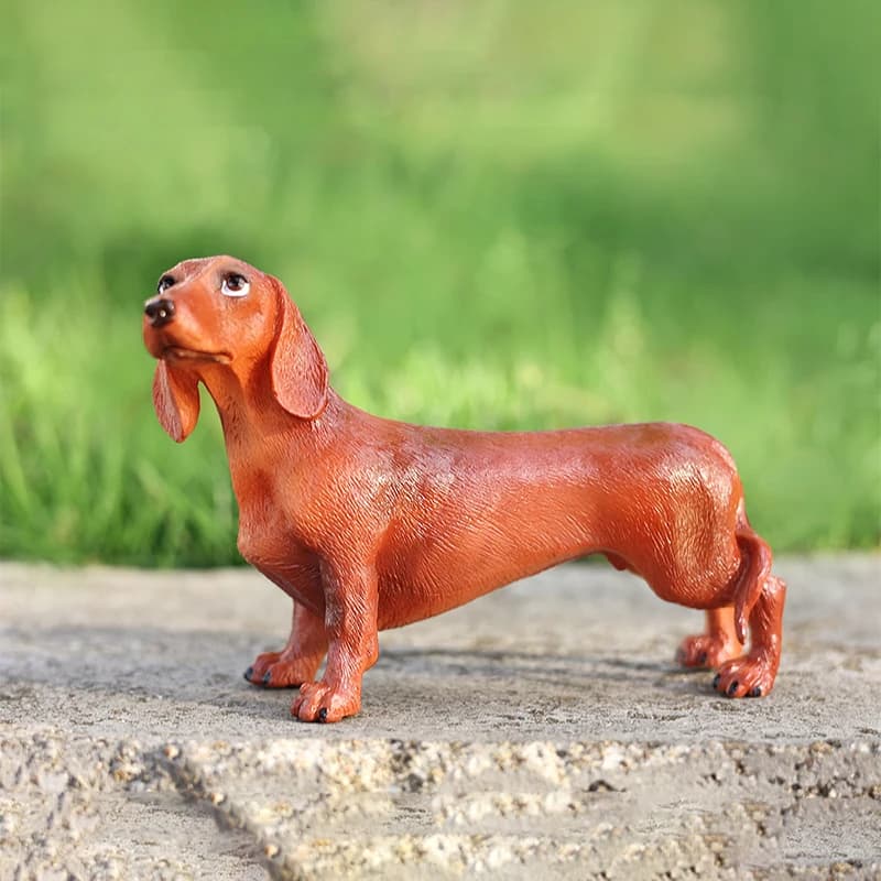 Realistic Dog Figurine Action Figure - Collectible Dog Model Decorative Ornament, Perfect Gifts for Kids & Military Action Figur