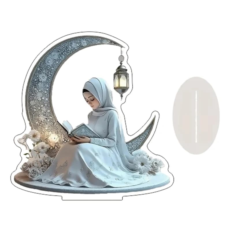 Decor Figure Decor For Office Housewarming Gift Desktop Decor Ornament 2D Acrylic Desktop Ornament