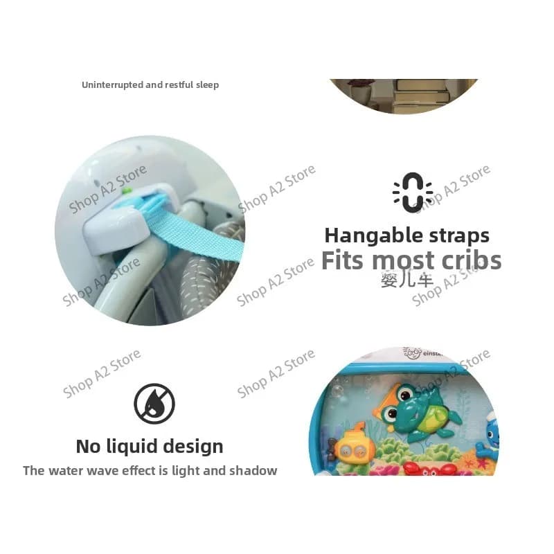 New Sea  Soother baby with Remote, Lights and Melodies bebe