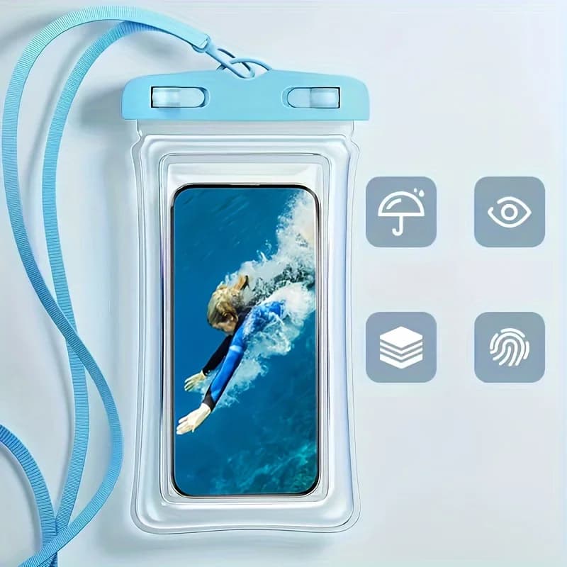 Waterproof Phone Case    Durable Seal Perfect for Surfing  Floating Airbag Your Adventure Companion for Summer Outdoor Sports