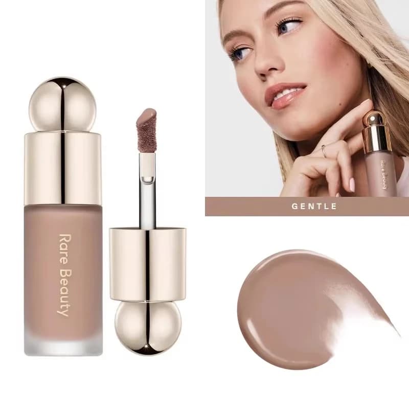 Rare Beauty Liquid Blush With a Natural Glow&Bronzer Stick in Bronze Waterproof Sweat-proof&Lightweight Long Liquid Highlighter