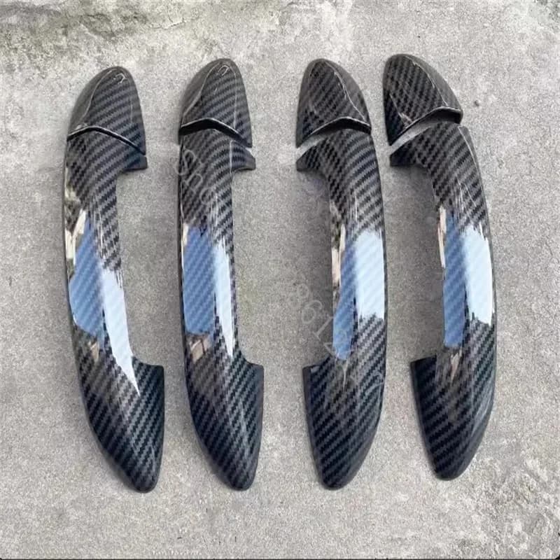 Car Accessories For VW Volkswagen Passat CC b6 b7 3c b7.5 7.5 sedan Varian ABS Chrome Carbon Fiber Car Door Handle Cover Trim