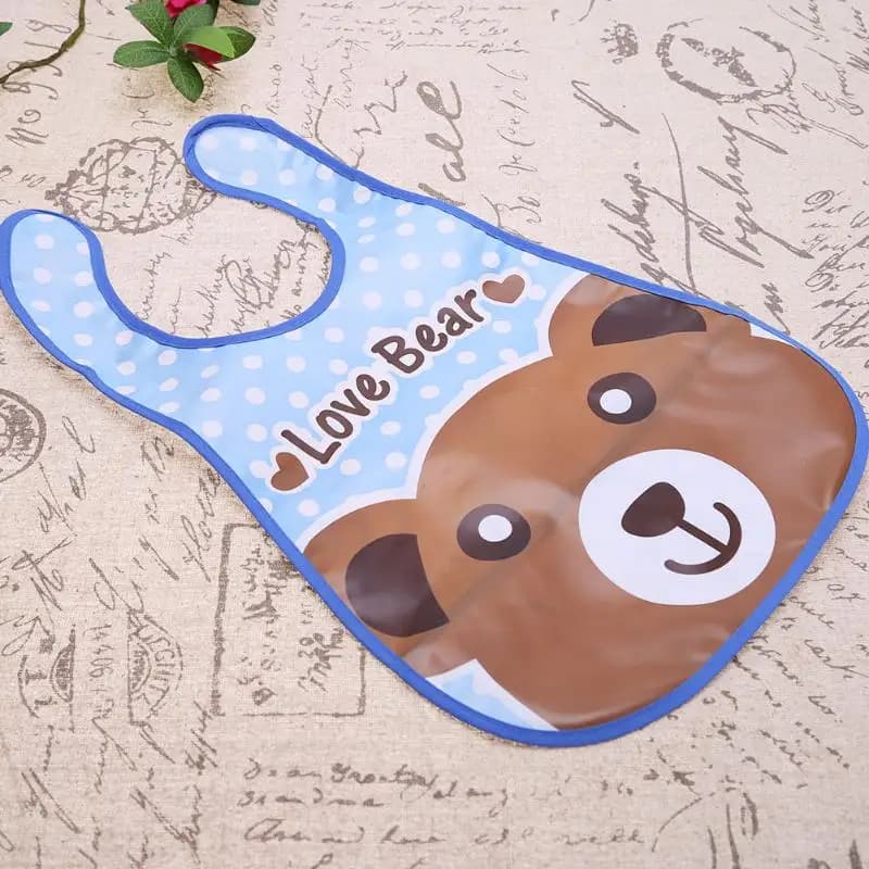 Bibs Baby Essential Eating Feeding Led Weaning Supplies Mess Saving Catch Food Fabric for Girl Boy Super Bib Baby Toddler 6-24 M