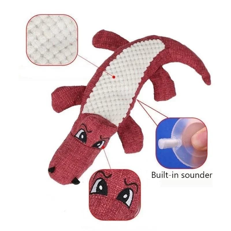 Pet Dog Toys Sound-Sounding Interactive Cartoon Animal Plush Toy Pet Supplies