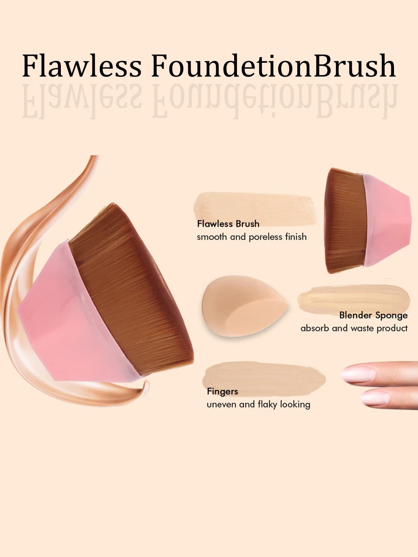 Makeup Brush Brushes for Body Foundation Makeup for Tan Makeup Brushes Cosmetic Pretty Tools Blush Powder Brushes