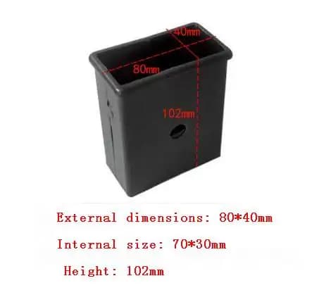 Fitness Equipment Accessories PE Hollow Plastic Sleeve Metal Pipe Sliding Sleeve Isolation Sleeve Hollow Bushing  Liner Bushing