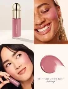 Rare Beauty Lipstick Easy To Apply Blush Brightening Highlighter Hydrating Bronzing Liquid To Enhance Facial Details Cosmetics