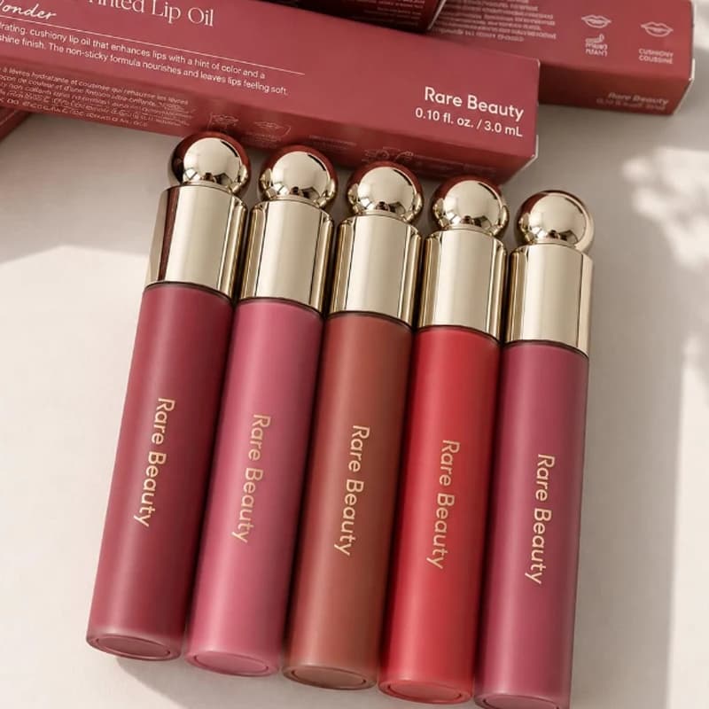 Luxury Rare Beauty Find Comfort Lip Butter Lasting Moisturize Plumping Lip Gloss Makeup Soft Pinch Matte Bouncy Blush Cosmetics