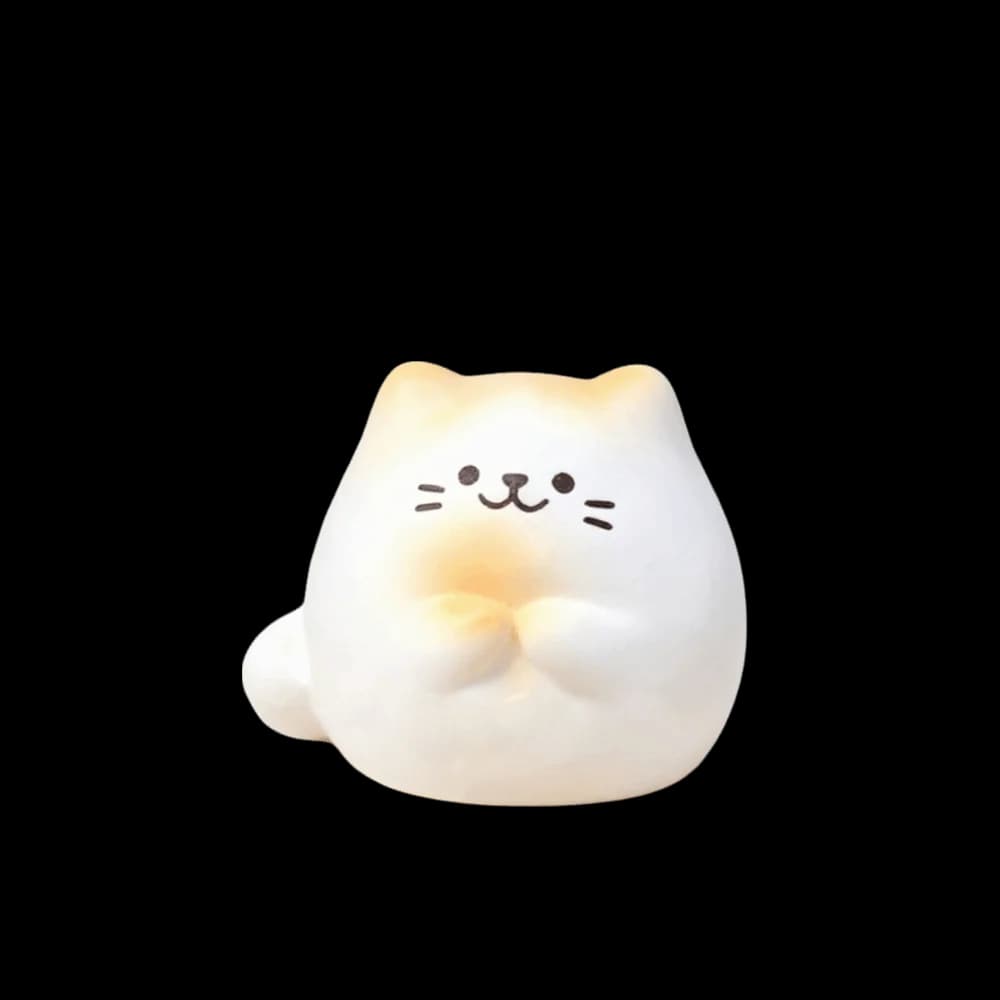 Garden Wealth Cat Model Cartoon Animal Figurine Kawaii Animal Ornaments Resin Material Mini Resin Crafts Cat Figurine Home Decor
