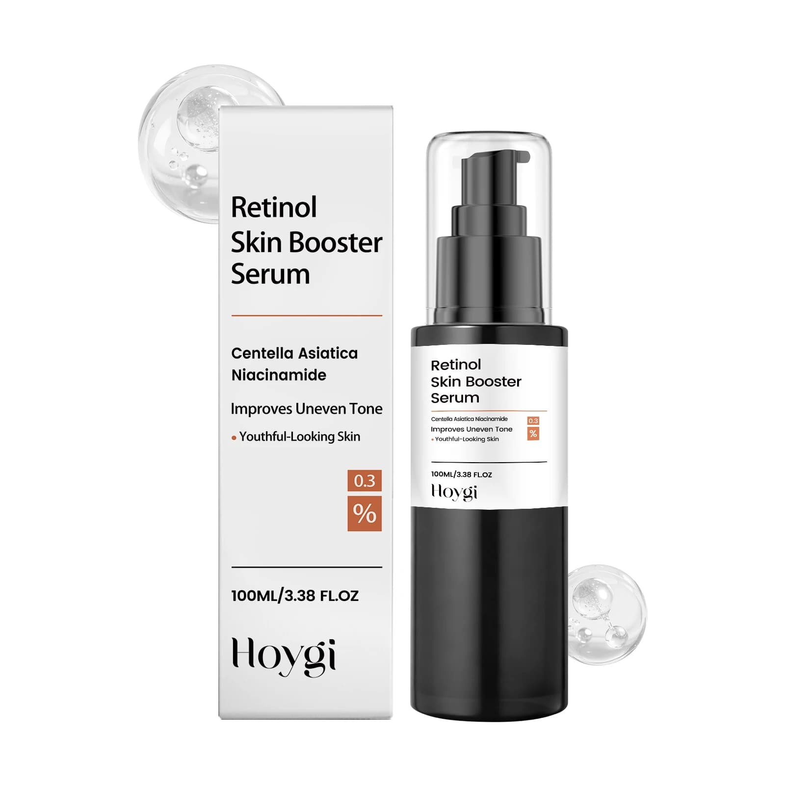 Retinol Renewal Serum Hydrating Moisturizing Gentle Smooth Anti Aging Brightening Face Nourishing Essence Daily All Skin Types