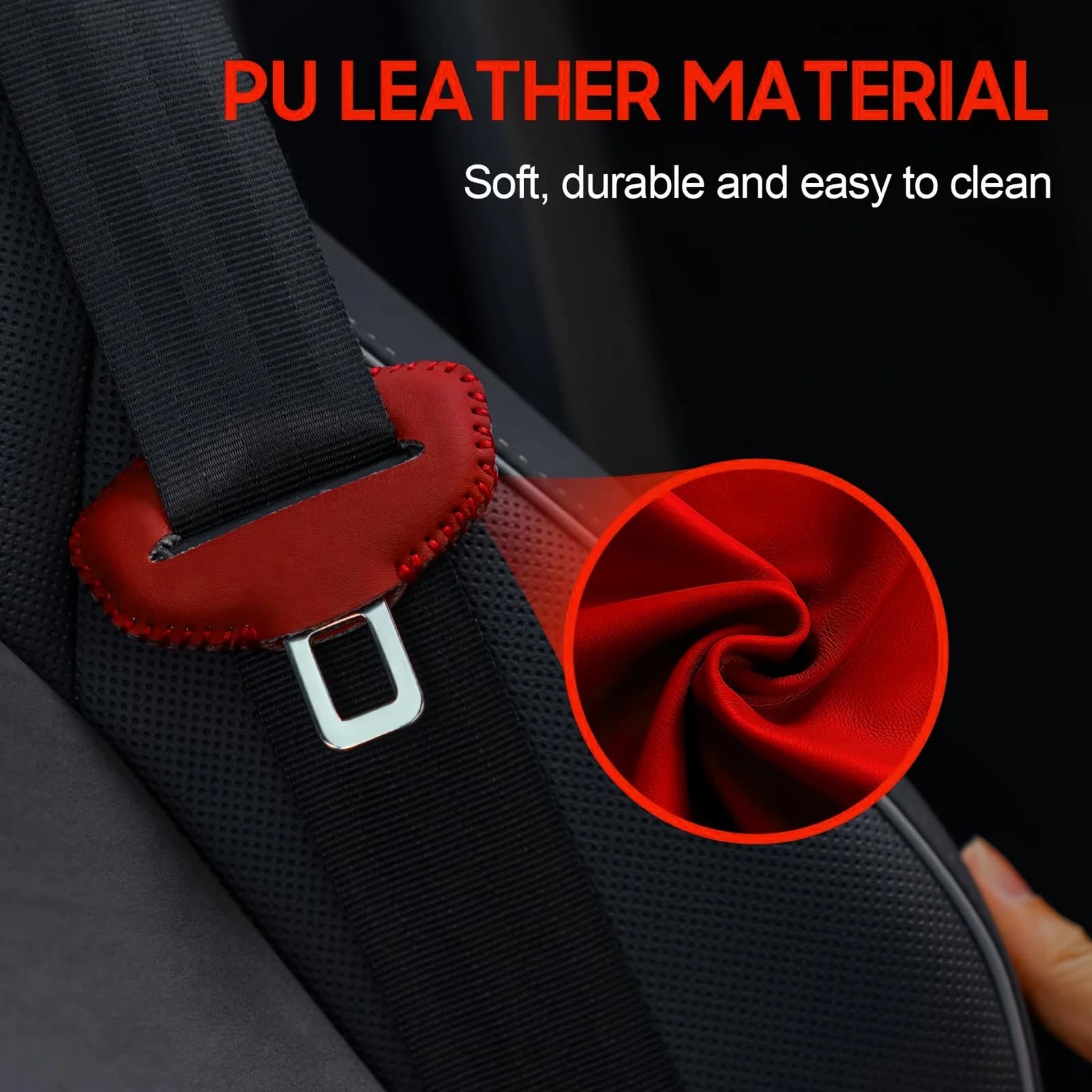 Car seat belt buckles are accessories used to enhance the interior decoration of a vehicle.
