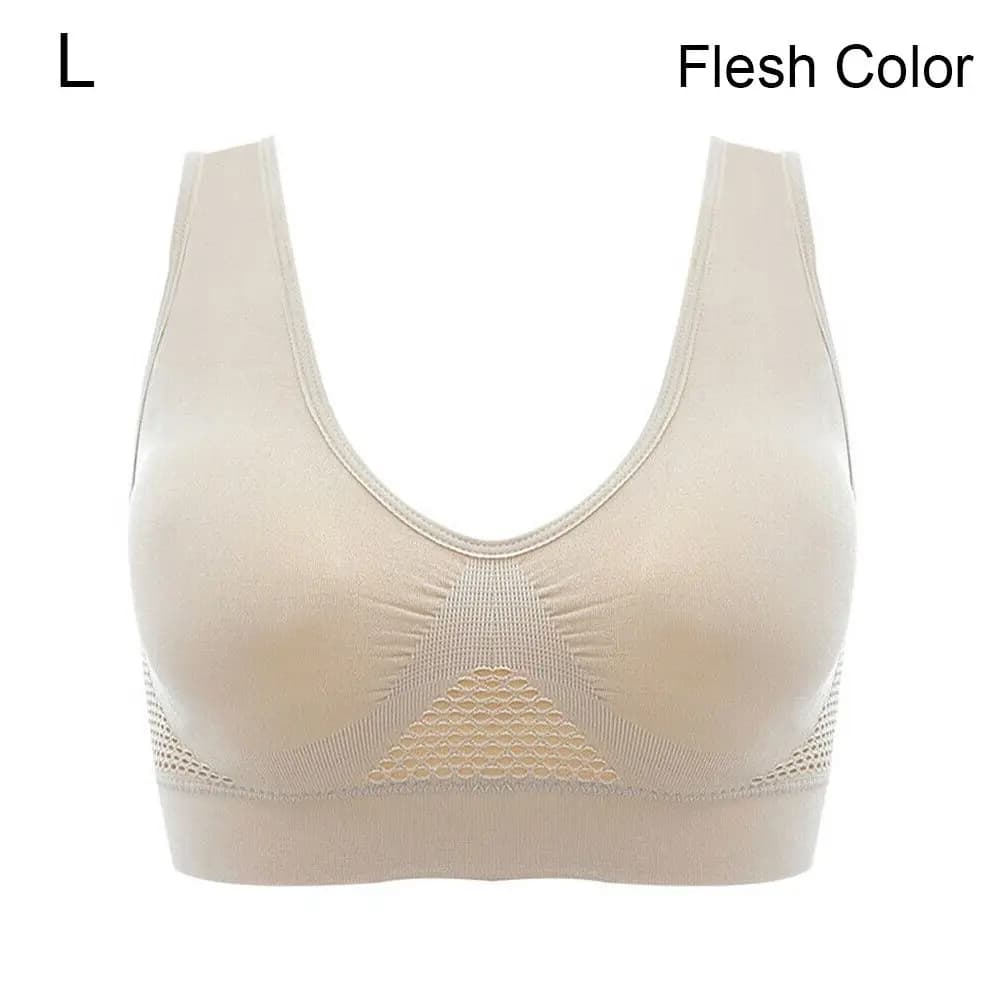 Fitness Gym  Workout With Pad Breathable Yoga Sports Wear Sports Bra Push-Up Vest Shockproof Underwear