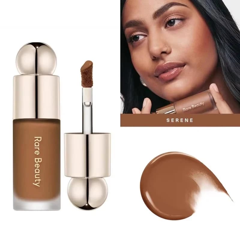 Rare Beauty Liquid Blush With a Natural Glow&Bronzer Stick in Bronze Waterproof Sweat-proof&Lightweight Long Liquid Highlighter