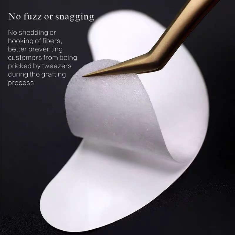 50/100Pairs Eye Patches Under Eyelash Pads for Building Hydrogel Paper Patches Lint Free Stickers for False Eyelashes