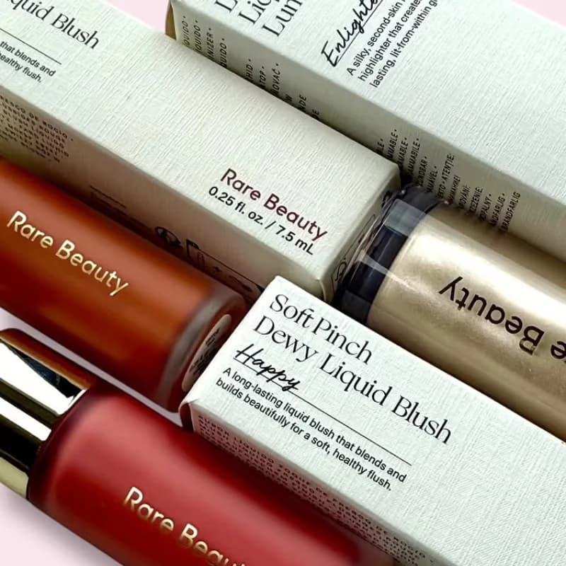 Rare Beauty Hope Grateful Happy Joy Lucky Love Encourage Believe Virtue Worth Blush  Plump Seamless Long Lasting Seamless Makeup