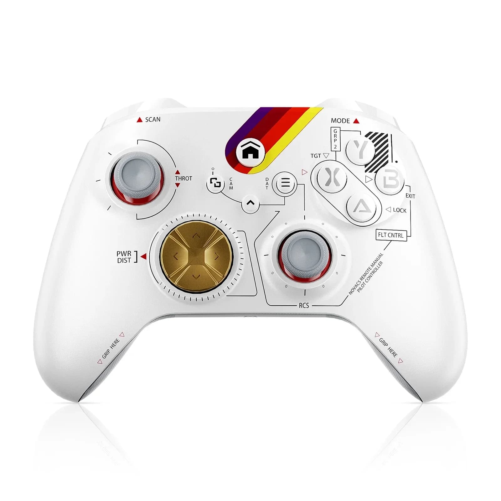 Gaming Gamepad For Xbox One Series X/S Pc With 6-Axis Gyro Sensor Dual Vibration Hall Effect Wireless Game Xbox Controller