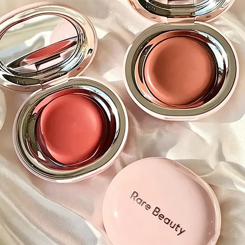 New Rare Beauty Mousse Blush Soft Texture Lasting Waterproof Glow Lightweight Cheek Makeup for All Skin Tones Women Daily Beauty