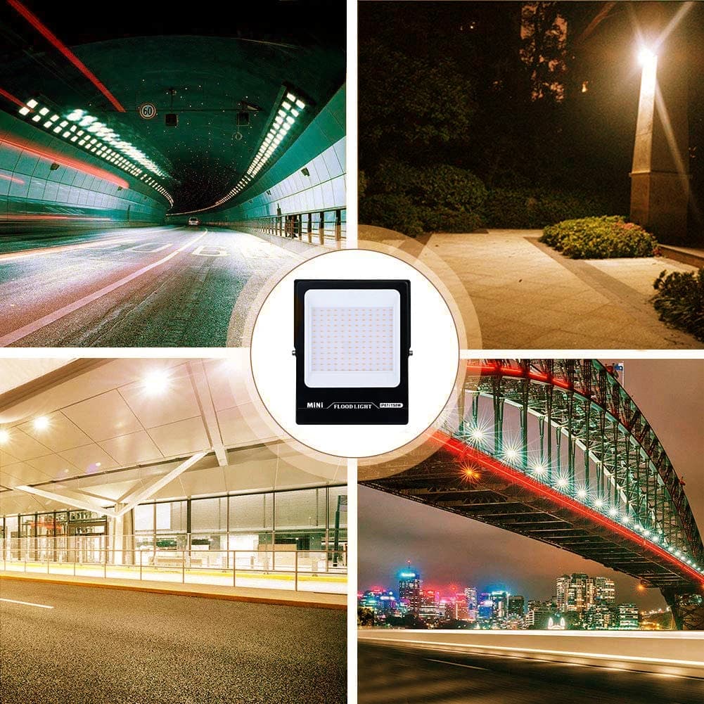 LED floodlight, lightweight, high brightness, energy-saving lamp IP67, stage, courtyard, indoor and outdoor lighting, floodlight