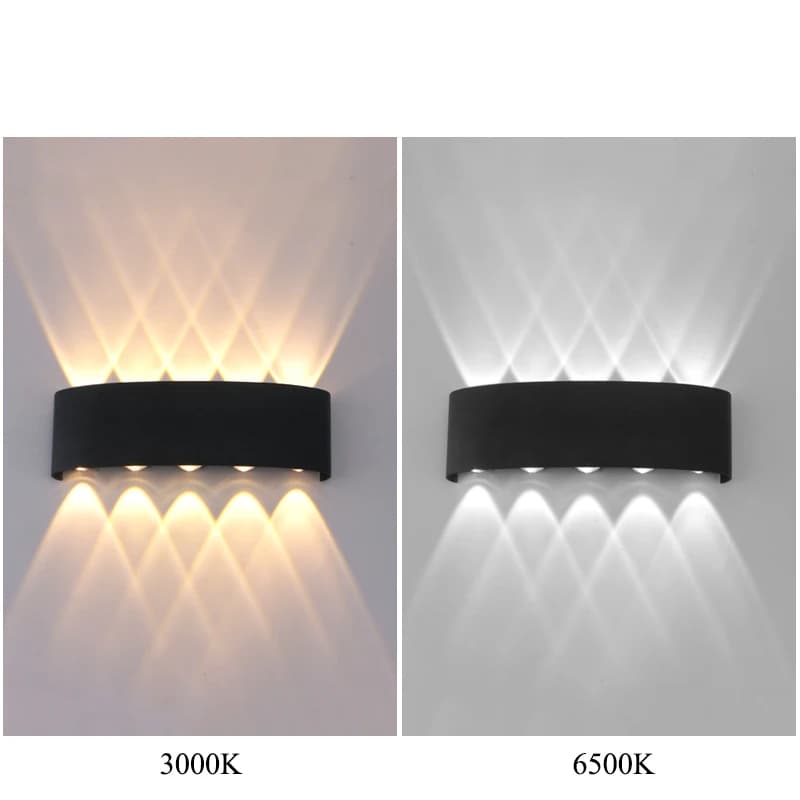LED Wall Lamp Indoor Up and Down Interior Wall Light Bedroom Living Room Corridor Outdoor Lighting Home Decor