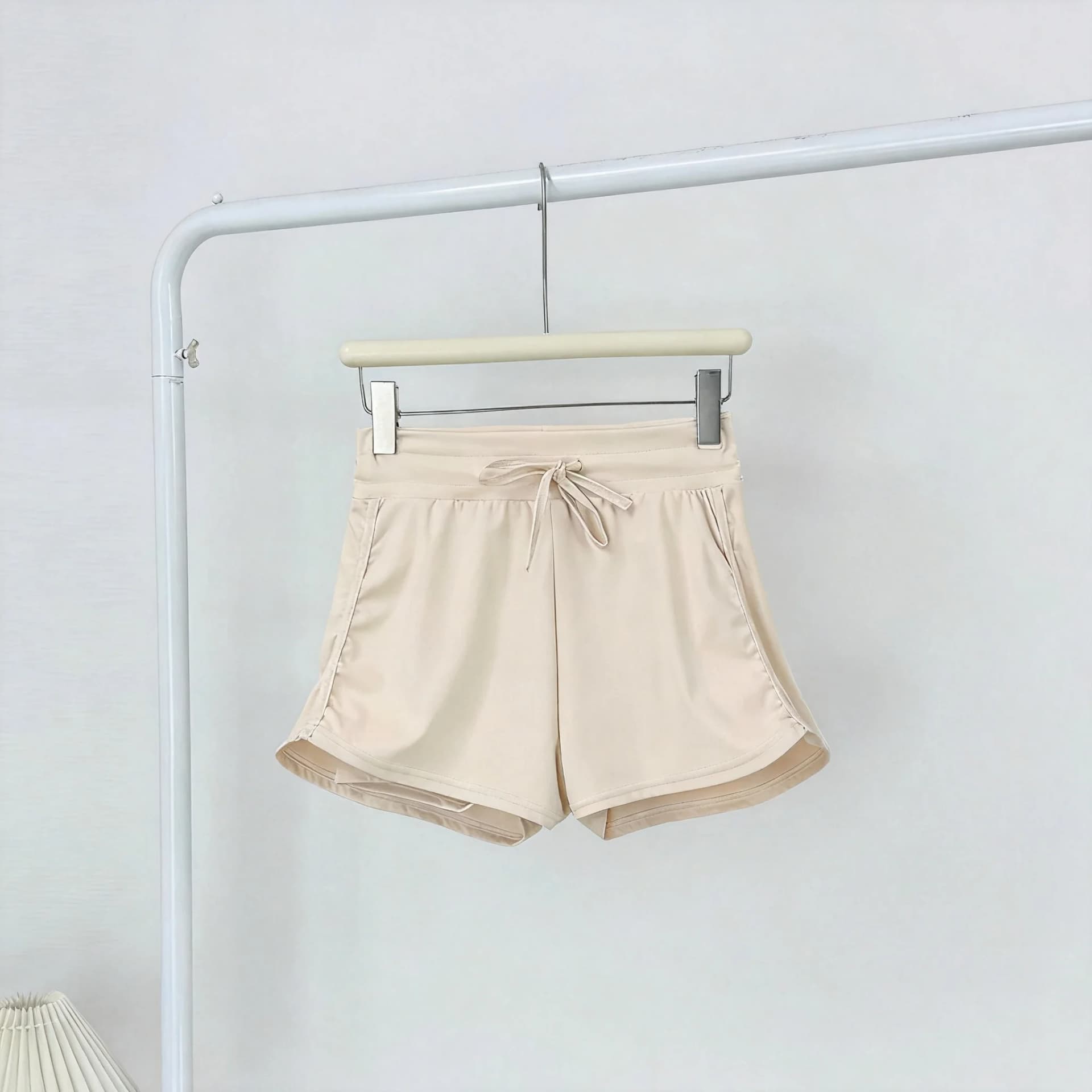 Fitness Pants Yoga Two-In-One Shorts Sports Shorts Badminton Women's High-Waisted Slimming Summer Quick-Dry Running Training Shorts
