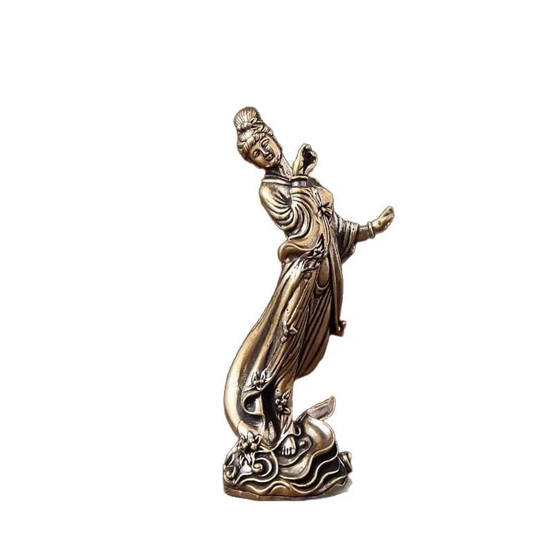 Four Beautiful Women Figure Home Decor Xishi, Diaochan, Wang Zhaojun, Yang Yuhuan, Retro Decoration Desktop Crafts Ornaments