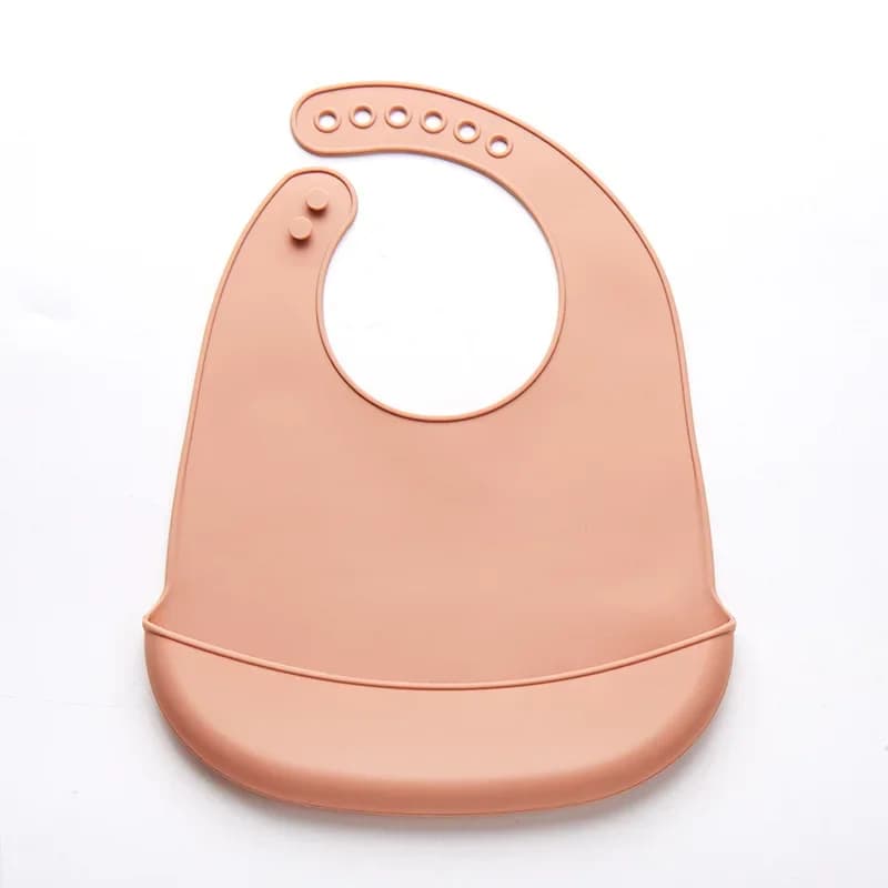 Baby Bib Adjustable Waterproof Bibs Babies Soft Edible Silicone Newborn Saliva Dripping Towel Drooling Children Scarf