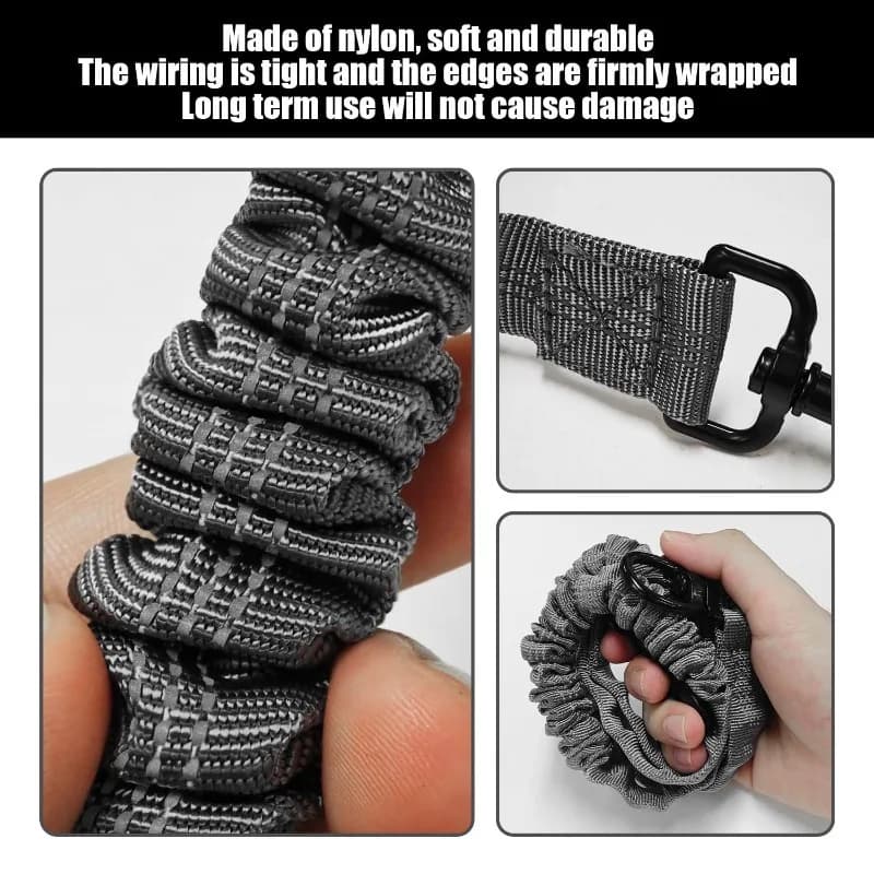 Dog Leash, Double-headed Dog Rope, Shock-absorbing Elastic Rope, Explosion-proof Dog Chain, Dog Walking Rope, Pet Supplies