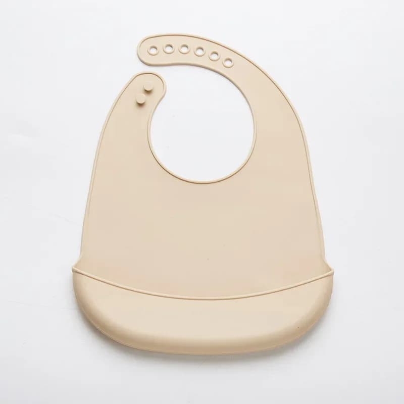 Baby Bib Adjustable Waterproof Bibs Babies Soft Edible Silicone Newborn Saliva Dripping Towel Drooling Children Scarf
