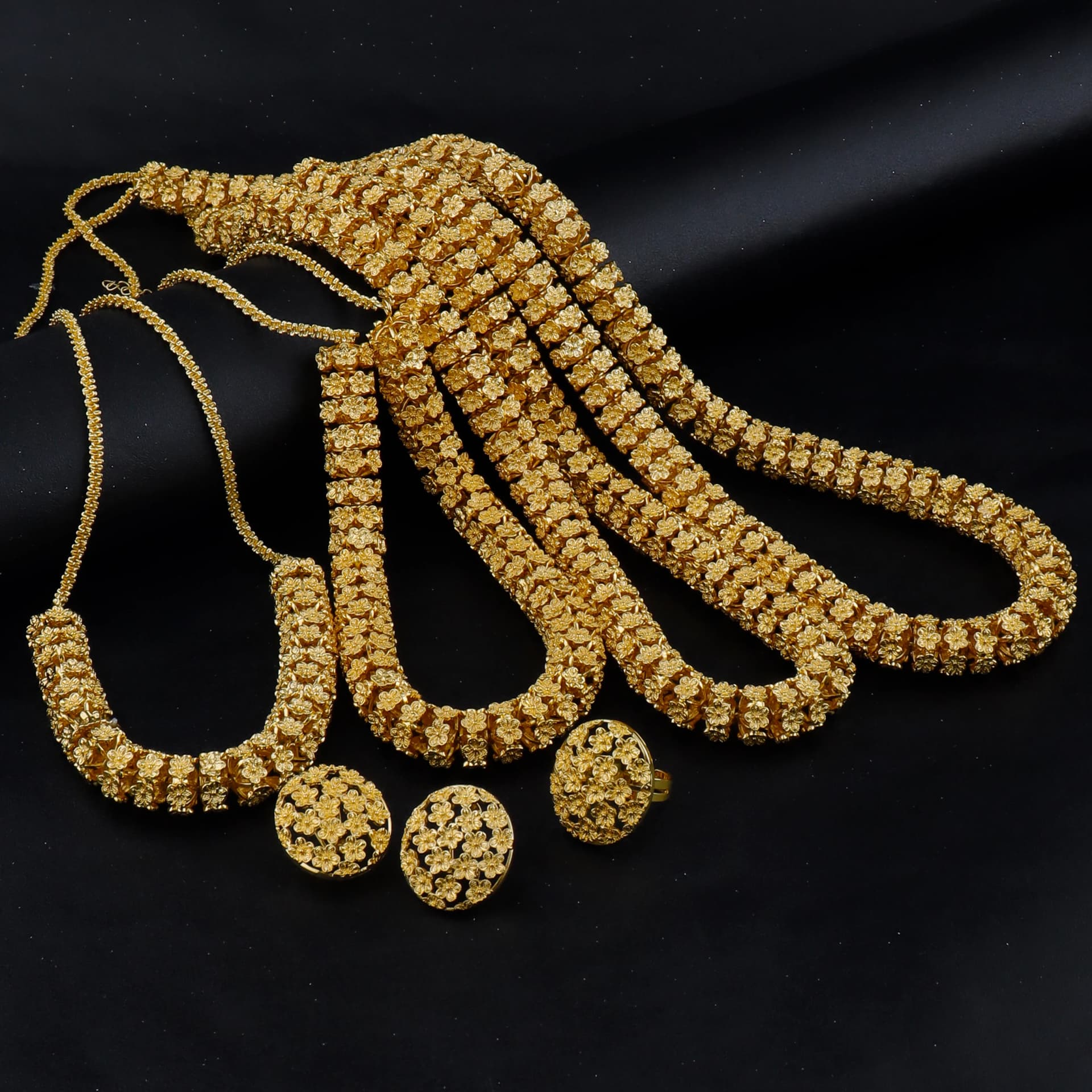 Women’s Jewelry Set Dubai High-quality Luxury Jewelry New Trendy African Women Jewelry Brazilian Bold Jewelry Set Wholesale