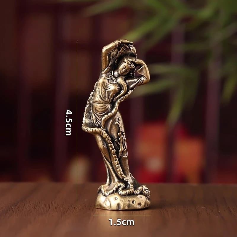 Four Beautiful Women Figure Home Decor Xishi, Diaochan, Wang Zhaojun, Yang Yuhuan, Retro Decoration Desktop Crafts Ornaments