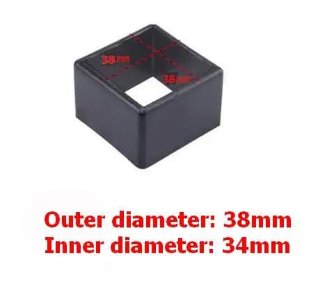 Fitness Equipment Accessories PE Hollow Plastic Sleeve Metal Pipe Sliding Sleeve Isolation Sleeve Hollow Bushing  Liner Bushing