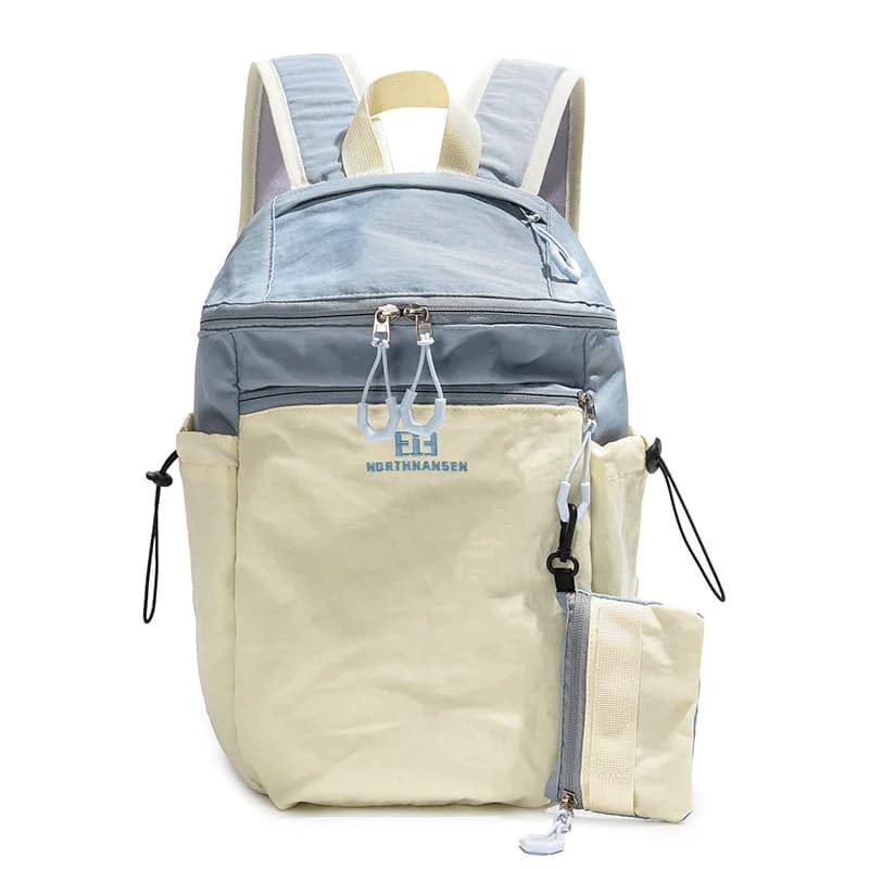 Simple Backpack, Outdoor Sports Bag, Hiking Bag, Stylish and Versatile Casual Bag, Large-Capacity Student School Bag